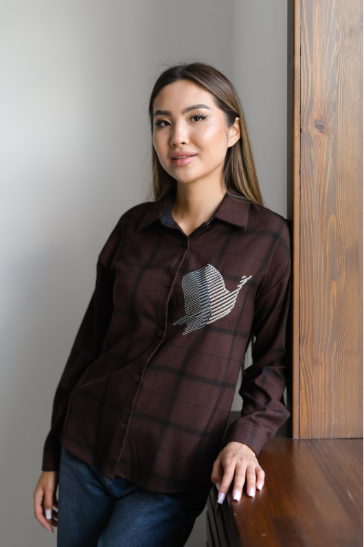 Рубашка в клетку